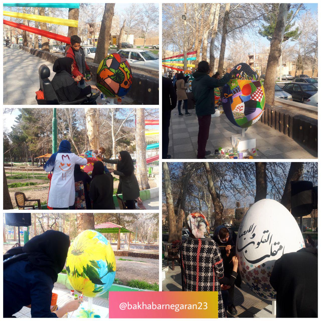 📸 تصویر: نخستین جشنواره تخم مرغهای رنگی در شاهرود